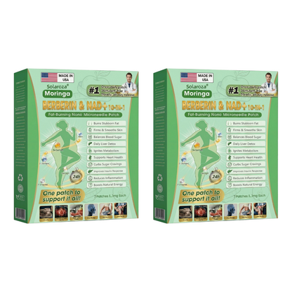 Official Solaroza® Centre💯High-Precision 10-in-1 Weight Loss Patch with Berberine & NAD+