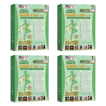 Official Solaroza® Centre💯High-Precision 10-in-1 Weight Loss Patch with Berberine & NAD+