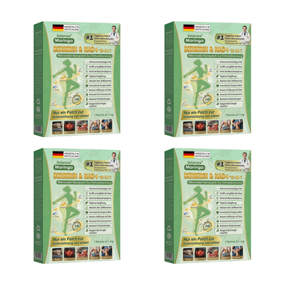 Solaroza® Moringa & Berberin 10-in-1 Nano-Mikronadel-Pflaster