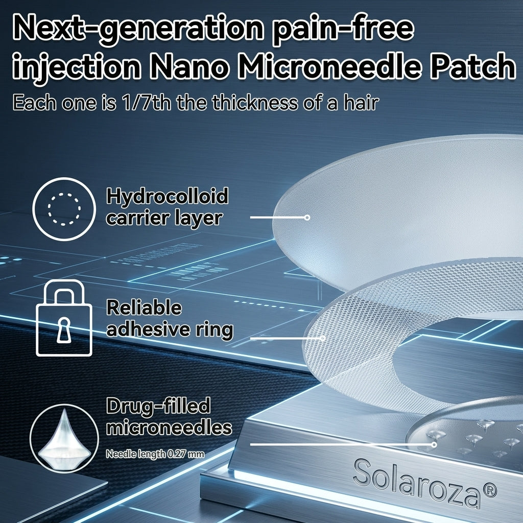 Official Solaroza® Centre💯High-Precision 10-in-1 Weight Loss Patch with Berberine & NAD+
